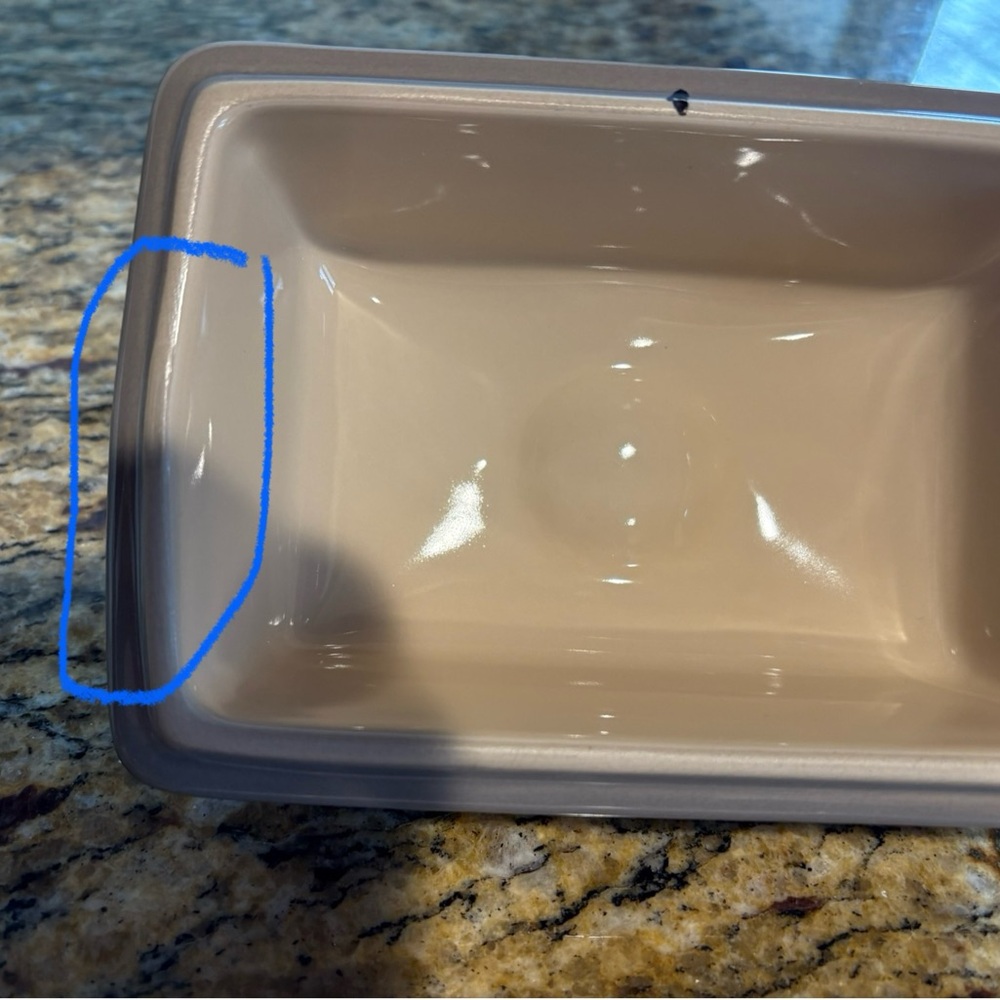 Le Creuset Stoneware Butter Dish UK, Flint - Picture 12 of 13